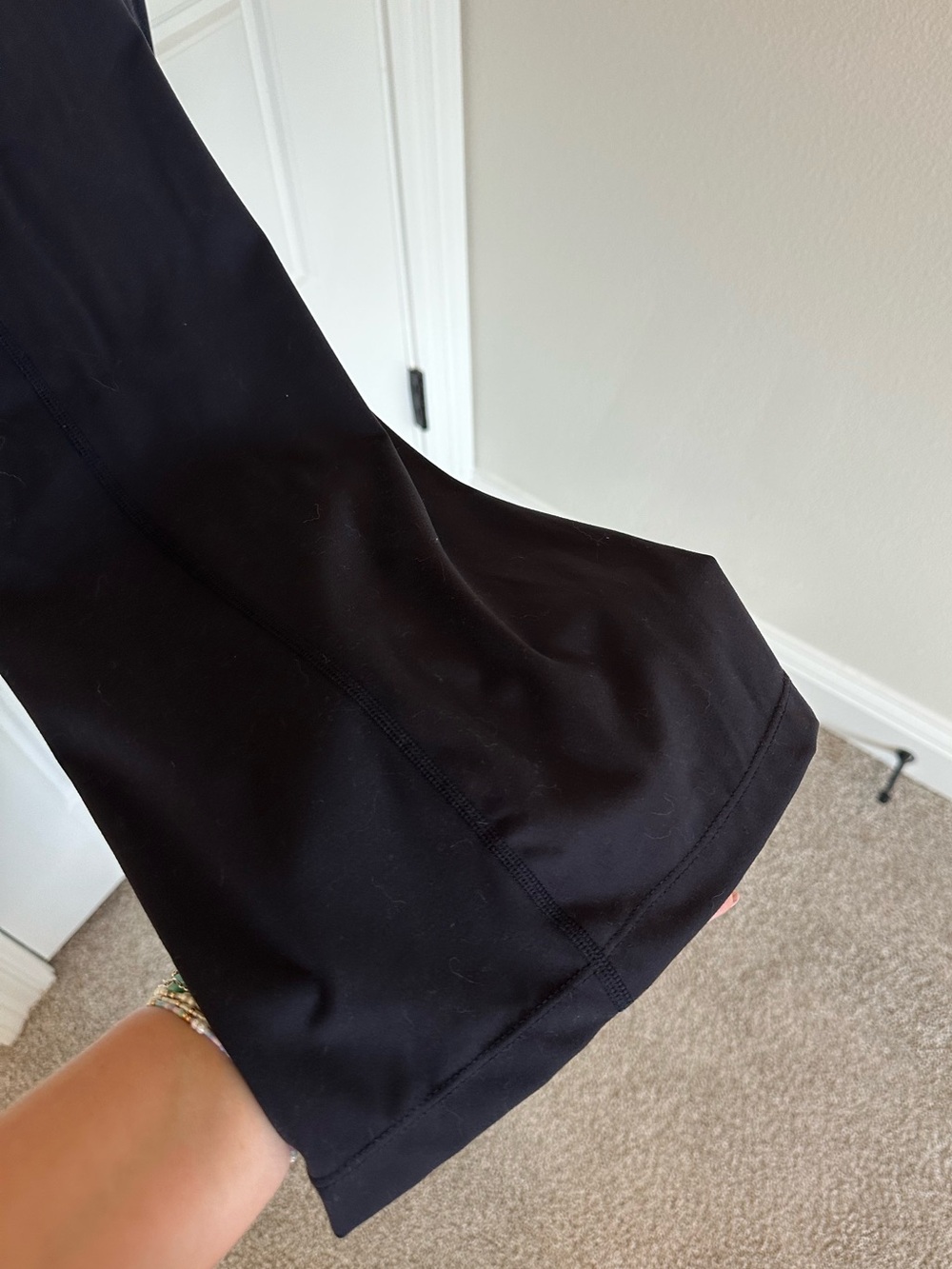 Blogilates Black Peekaboo Flare Active Jumpsuit - Picture 7 of 8